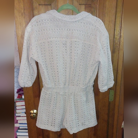 Free People Ryan Romper in Cream NWOT XS - Picture 6 of 10